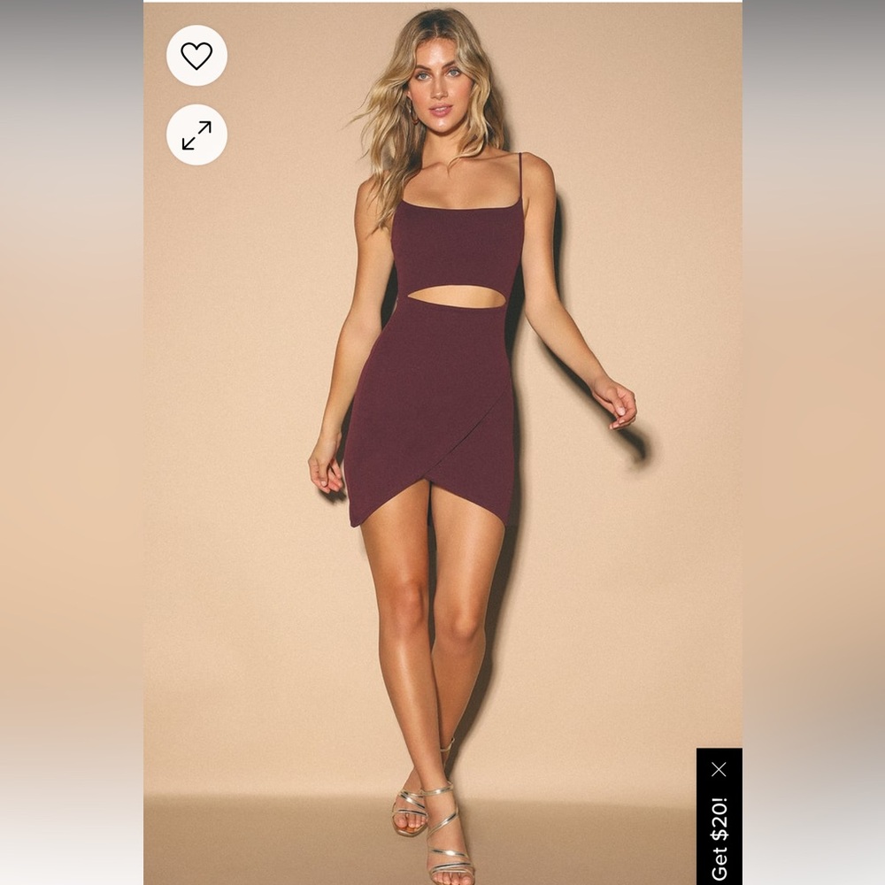 Lulus Cutout Mini Dress
